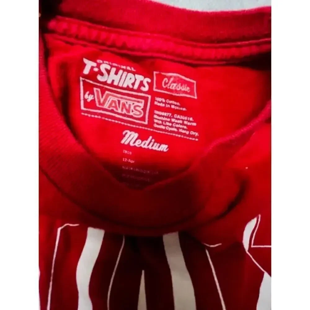 Red Van's T-Shirt The Official Citizens of the Street M